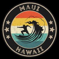 Maui Hawaii Maui Surfer Wo Maui Cooling Performance Crew T-Shirt