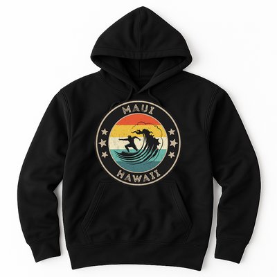 Maui Hawaii Maui Surfer Wo Maui Hoodie