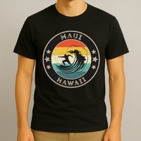 Maui Hawaii Maui Surfer Wo Maui T-Shirt
