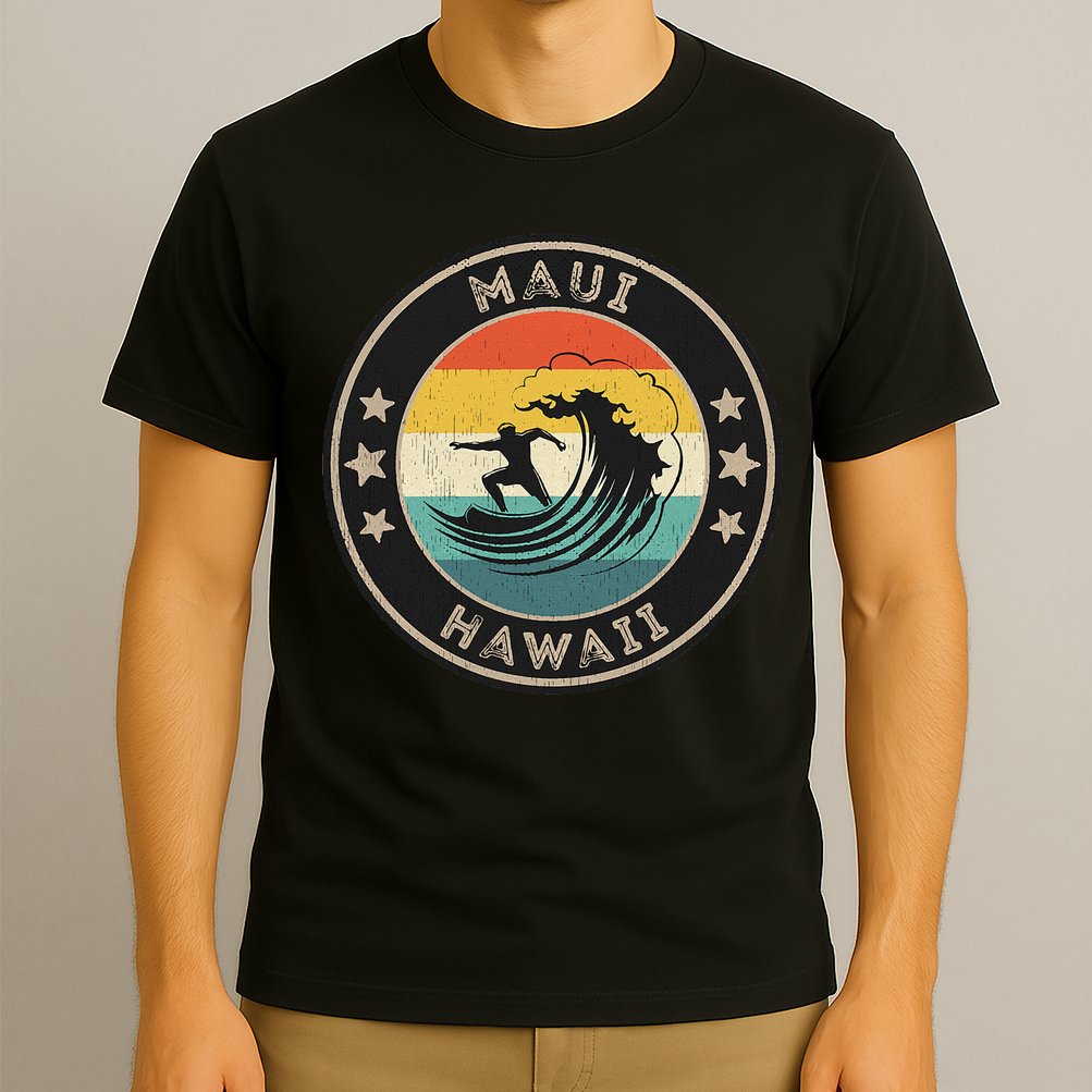 Maui Hawaii Maui Surfer Wo Maui T-Shirt