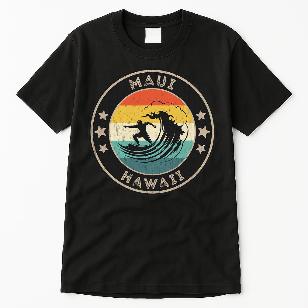 Maui Hawaii Maui Surfer Wo Maui Tall T-Shirt