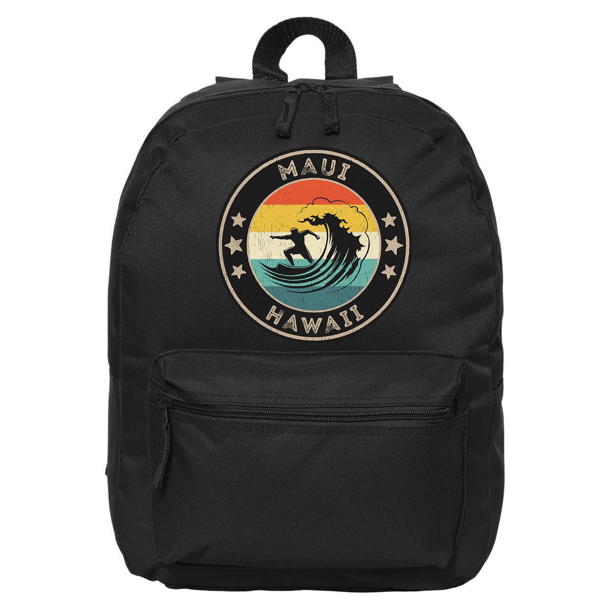 Maui Hawaii Maui Surfer Wo Maui 16 in Basic Backpack