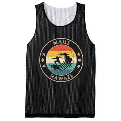 Maui Hawaii Maui Surfer Wo Maui Mesh Reversible Basketball Jersey Tank