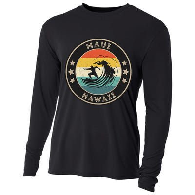 Maui Hawaii Maui Surfer Wo Maui Cooling Performance Long Sleeve Crew