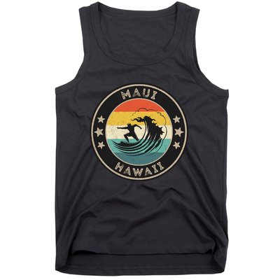 Maui Hawaii Maui Surfer Wo Maui Tank Top