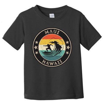 Maui Hawaii Maui Surfer Wo Maui Toddler T-Shirt