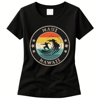 Maui Hawaii Maui Surfer Wo Maui Womens T-Shirt