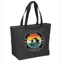 Maui Hawaii Maui Surfer Wo Maui Zip Tote Bag