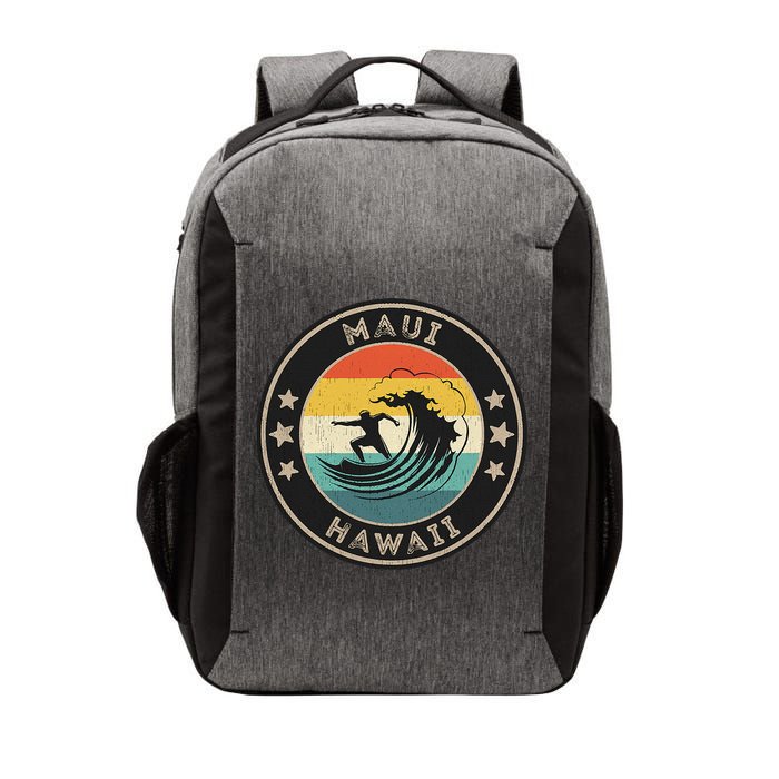Maui Hawaii Maui Surfer Wo Maui Vector Backpack