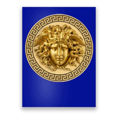 Medusa Head Myth Gorgon Snake Hair Greek Mythology Poster