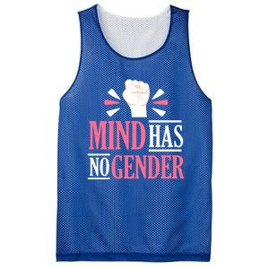 Mind Has No Gender Hu Rights Gender Equality Feminist Gift Mesh Reversible Basketball Jersey Tank