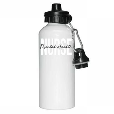 Mental Health Nurse Psych Nurse Psychiatric Nurse Rn Funny Gift Aluminum Water Bottle