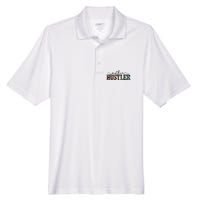 Mother Hustler Neon Cheetah Print Gift For Mom Men's Origin Performance Pique Polo