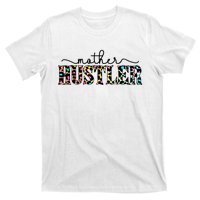 Mother Hustler Neon Cheetah Print Gift For Mom T-Shirt