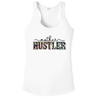 Mother Hustler Neon Cheetah Print Gift For Mom Ladies PosiCharge Competitor Racerback Tank