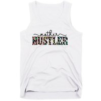 Mother Hustler Neon Cheetah Print Gift For Mom Tank Top