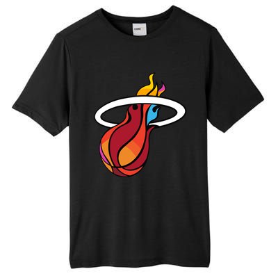 Miami Heat New Era Tall Fusion ChromaSoft Performance T-Shirt