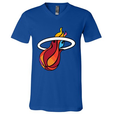 Miami Heat New Era V-Neck T-Shirt