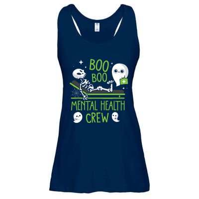 Mental Health Nurse Psych Boo Boo Crew Nursing Halloween Ladies Essential Flowy Tank