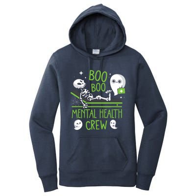 Mental Health Nurse Psych Boo Boo Crew Nursing Halloween Women's Pullover Hoodie