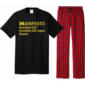 Manifesto Humiliate Osu Humiliate Osu Again Repeat Pajama Set