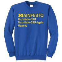 Manifesto Humiliate Osu Humiliate Osu Again Repeat Sweatshirt