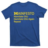 Manifesto Humiliate Osu Humiliate Osu Again Repeat T-Shirt