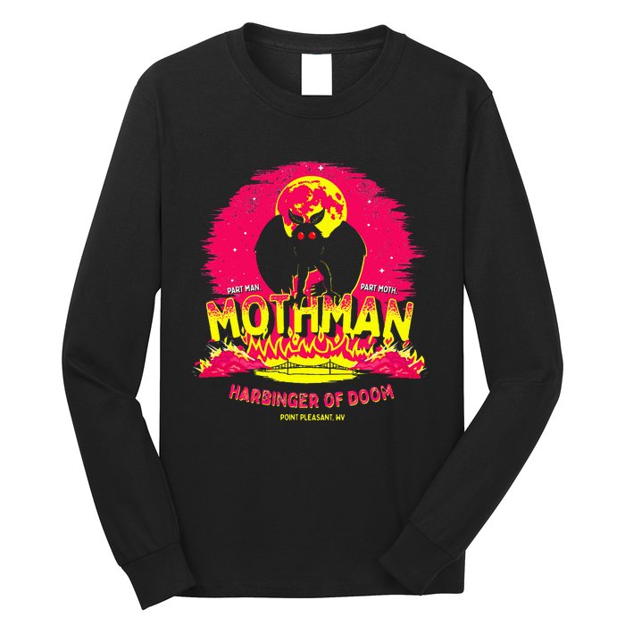 Mothman Harbinger Of Doom! Long Sleeve Shirt