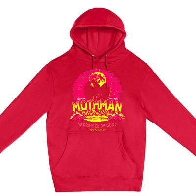 Mothman Harbinger Of Doom! Premium Pullover Hoodie