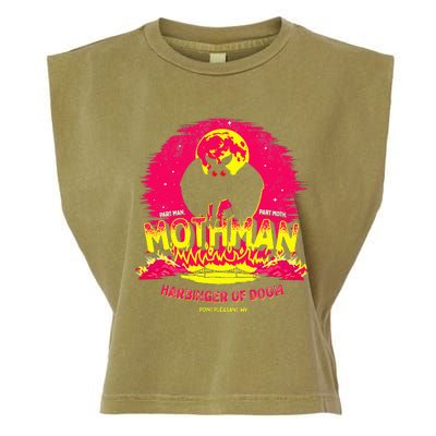 Mothman Harbinger Of Doom! Garment-Dyed Women's Muscle Tee