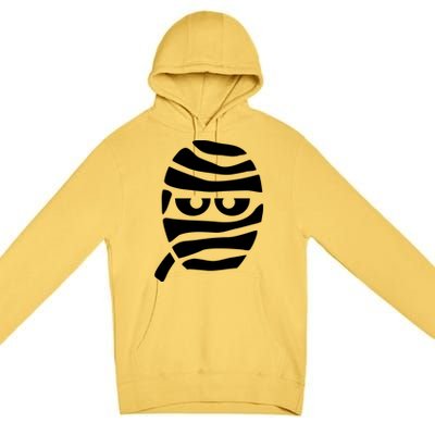 Mummy Halloween Outfit Mummy Meaningful Gift Premium Pullover Hoodie