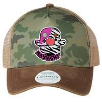 May Hem Oogah Boogah Zebra Paint Splat Legacy Tie Dye Trucker Hat