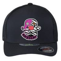 May Hem Oogah Boogah Zebra Paint Splat Flexfit Unipanel Trucker Cap