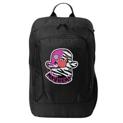 May Hem Oogah Boogah Zebra Paint Splat City Backpack