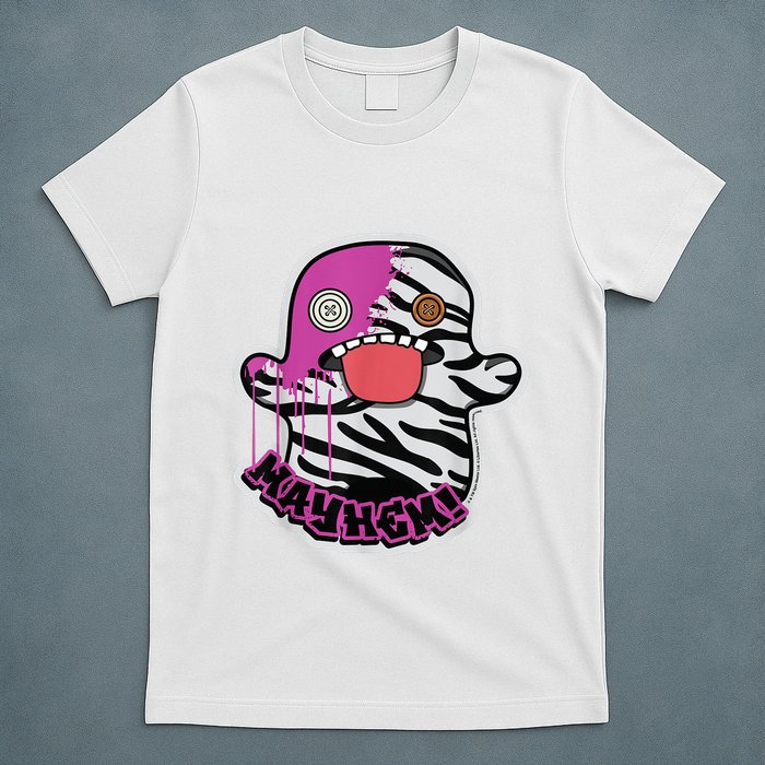 May Hem Oogah Boogah Zebra Paint Splat T-Shirt