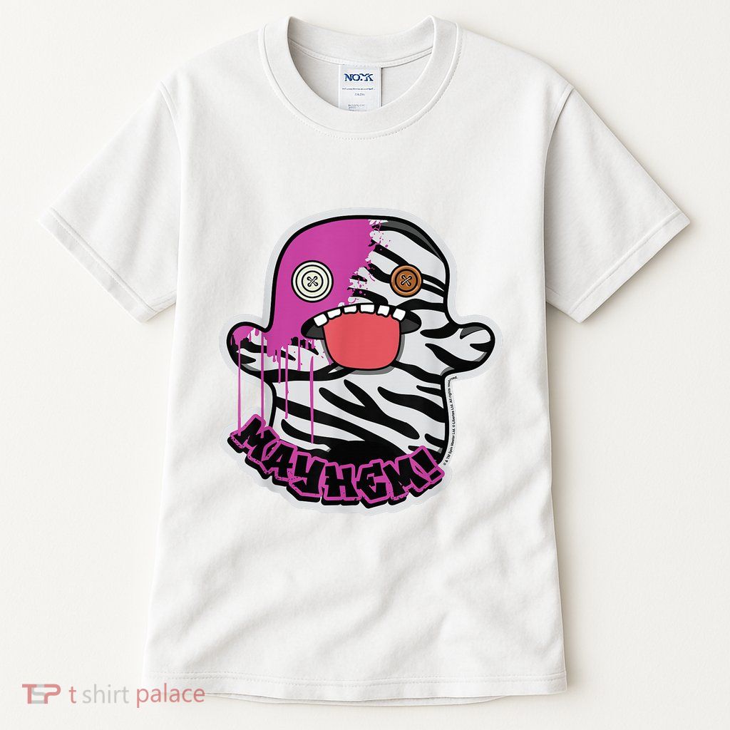 May Hem Oogah Boogah Zebra Paint Splat Tall T-Shirt
