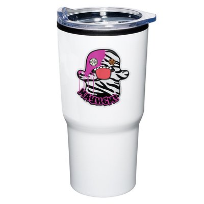 May Hem Oogah Boogah Zebra Paint Splat Tumbler
