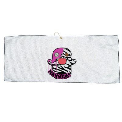 May Hem Oogah Boogah Zebra Paint Splat Large Microfiber Waffle Golf Towel