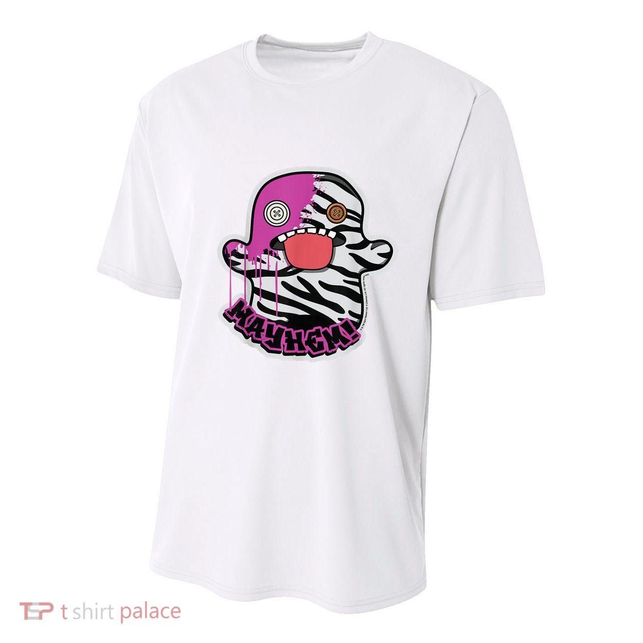 May Hem Oogah Boogah Zebra Paint Splat Youth Performance Sprint T-Shirt