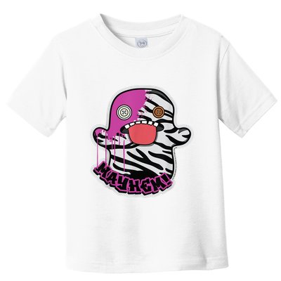 May Hem Oogah Boogah Zebra Paint Splat Toddler T-Shirt