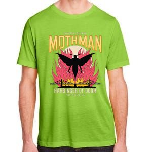 Mothman Harbinger Of Doom Cryptid Legends Graphic Mysterious Adult ChromaSoft Performance T-Shirt