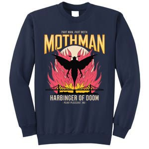 Mothman Harbinger Of Doom Cryptid Legends Graphic Mysterious Sweatshirt