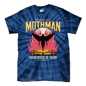 Mothman Harbinger Of Doom Cryptid Legends Graphic Mysterious Tie-Dye T-Shirt