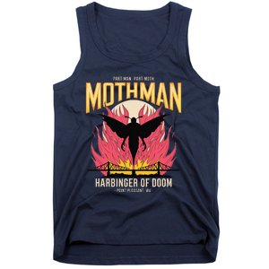 Mothman Harbinger Of Doom Cryptid Legends Graphic Mysterious Tank Top