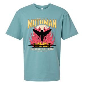 Mothman Harbinger Of Doom Cryptid Legends Graphic Mysterious Sueded Cloud Jersey T-Shirt