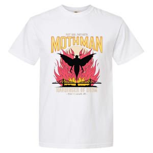 Mothman Harbinger Of Doom Cryptid Legends Graphic Mysterious Garment-Dyed Heavyweight T-Shirt