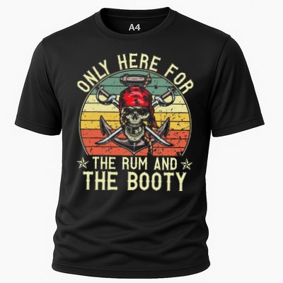 mb Here Only For The Rum And The Booty Pirate Halloween Performance Shirt