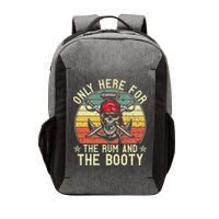 mb Here Only For The Rum And The Booty Pirate Halloween Vector Backpack