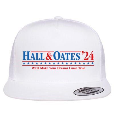 Middleclassfancy Hall & Oates 24 WeLl Make Our Dreams Come True Flat Bill Trucker Hat