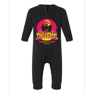 Mothman Harbinger Of Doom! Funny Cute Cryptid Creature Infant Fleece One Piece